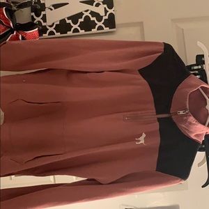 Pink hoodie